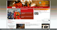 Desktop Screenshot of bataillondemarinspompiersdemarseille.com